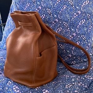 Coach Sling Drawstring Backpack